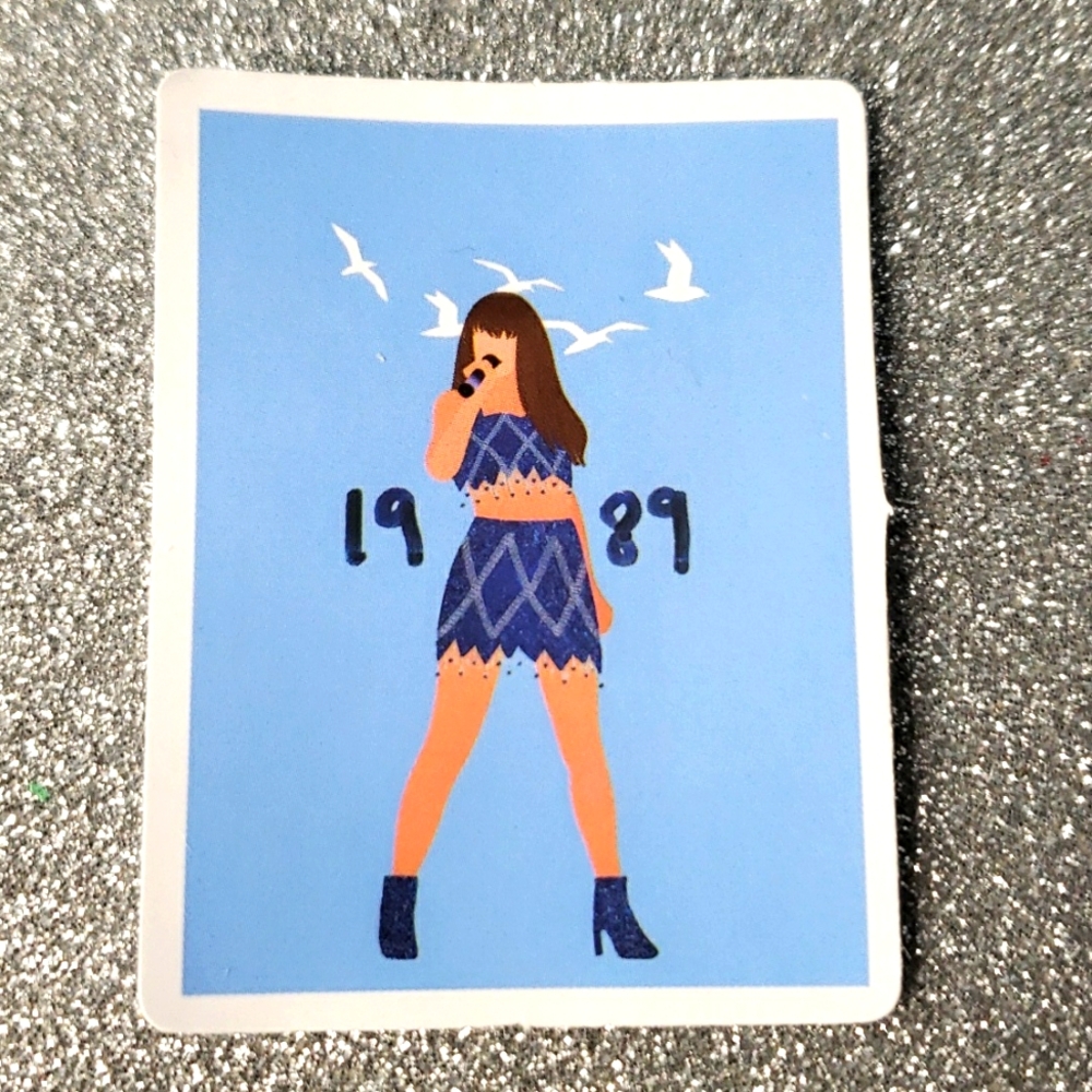 10/$10 Taylor Swift 1989 Waterproof Sticker